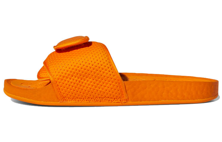 Adidas Originals x Pharrell Williams Boost Slide Comfortable Slide Slippers Unisex Orange