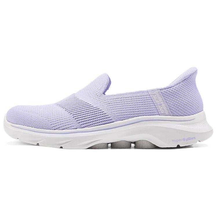 Skechers GO WALK 7 Abrasion Resistant Low top Casual Shoes Women's Purple