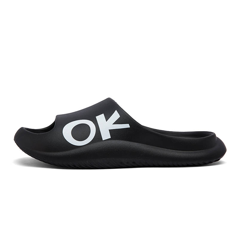 PAIBLOKS Rubber Quick Dry Slip Resistant Odor Resistant Quiet Slide Slippers Men's