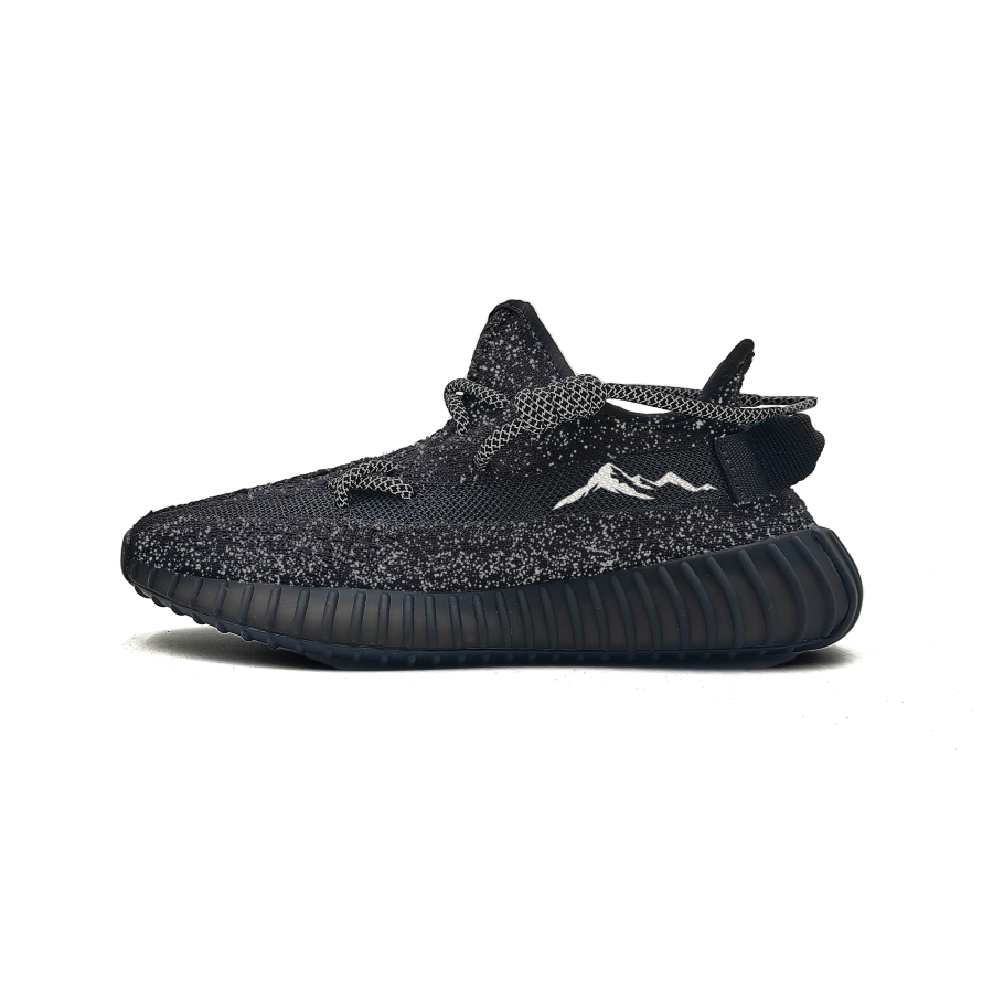 Adidas Originals Yeezy Boost 350 V2 Snow Mountains Baby's Breath Fabric Abrasion Resistant Low top Casual Shoes Unisex