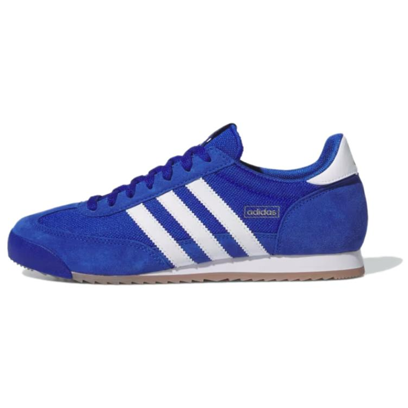 Adidas Originals R71 Synthetic Leather, Split Cow Leather Breathable Low top Casual Shoes Unisex Blue White