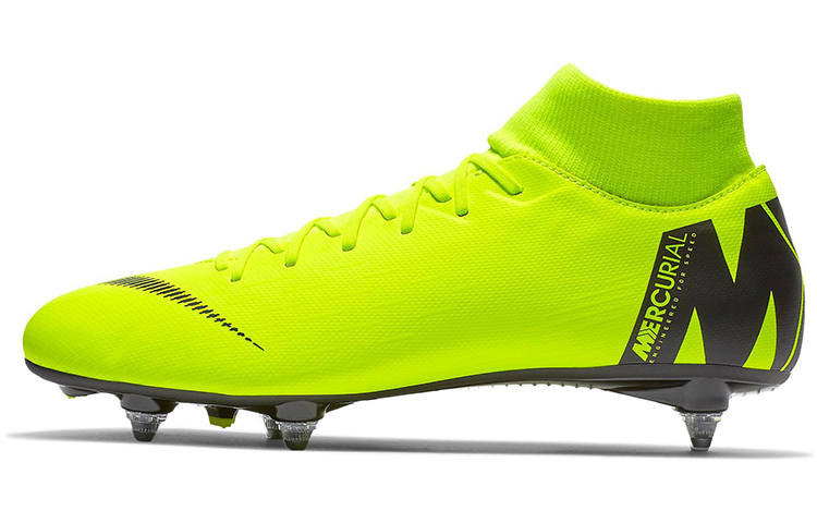 Nike Nike Mercurial Superfly 6 Soccer Shoes Men's Mid Top Green/Black