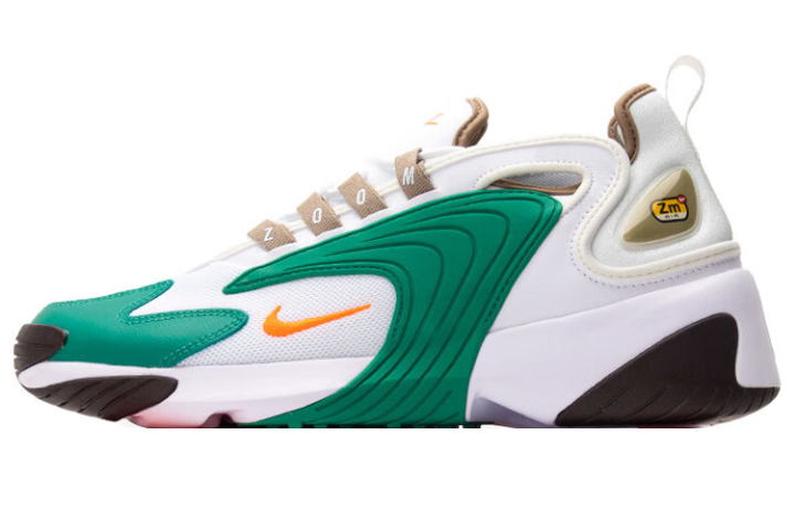 Nike Nike Zoom 2K 'White Total Orange Green'