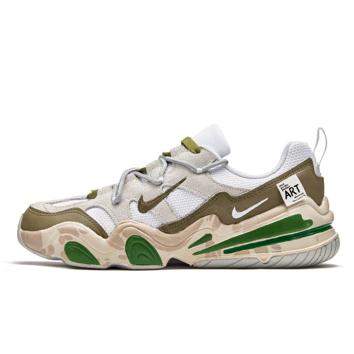 Nike Nike Tech Hera Freedom Panda, The Wizard Of Oz Slip Resistant Slip Resistant Low top Casual Shoes Women's Yellow Green