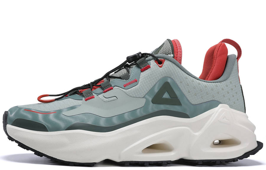 PEAK Wind Chime, Mountain Walk Collection Low top Sports Casual Shoes Men's Pistachio Green
