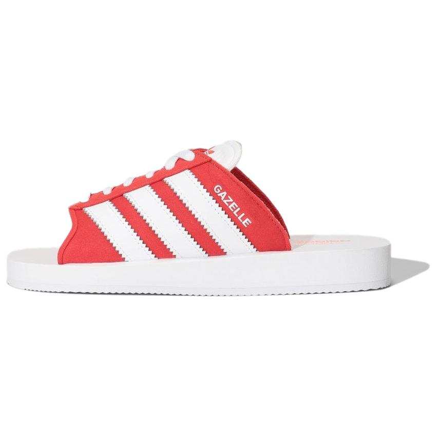 Adidas Originals Gazelle Slide Slippers Women's Red