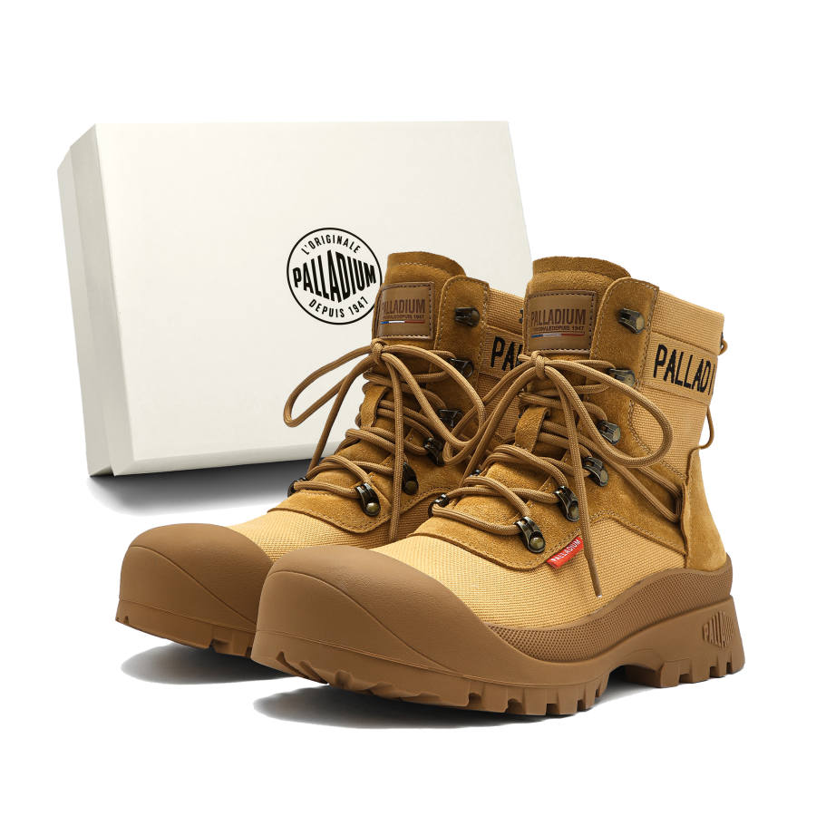 Palladium Palladium Combat Boots Unisex Khaki, White, Black