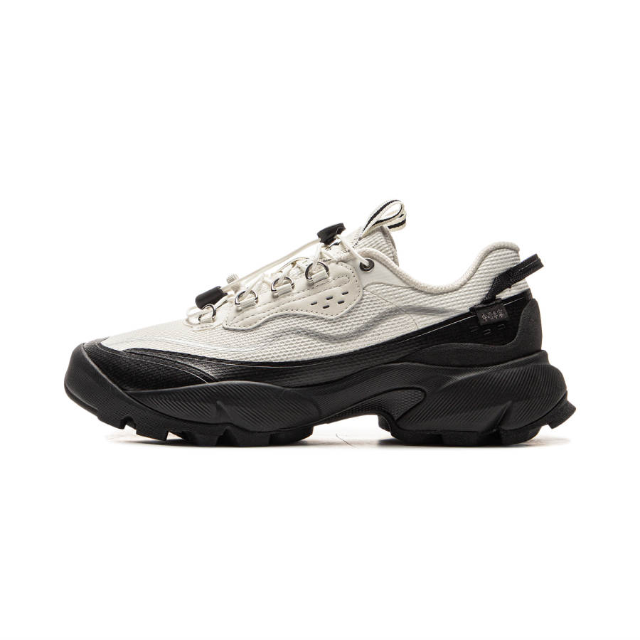 Li-Ning Li Ning Cushioning Rebound Abrasion Resistant Low top Casual Shoes Women's White Black