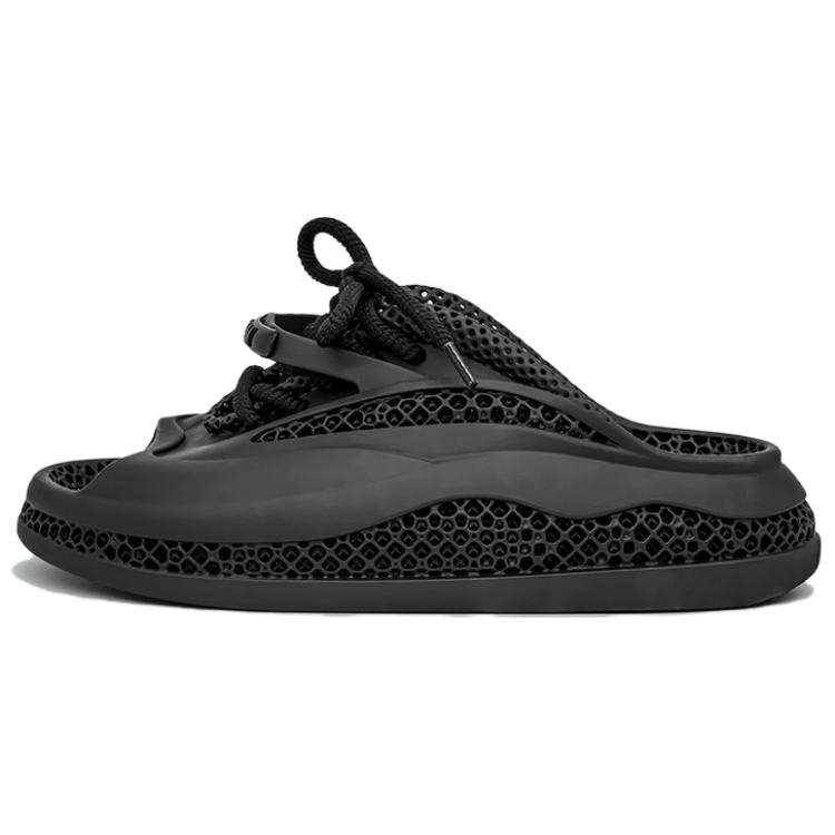 2AM 2AM Odor Resistant Quick Dry Slide Slippers Unisex Black