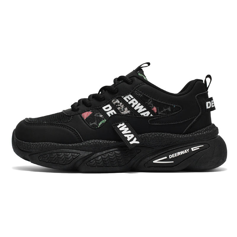 DEERWAY Low top Casual Shoes Men's Black