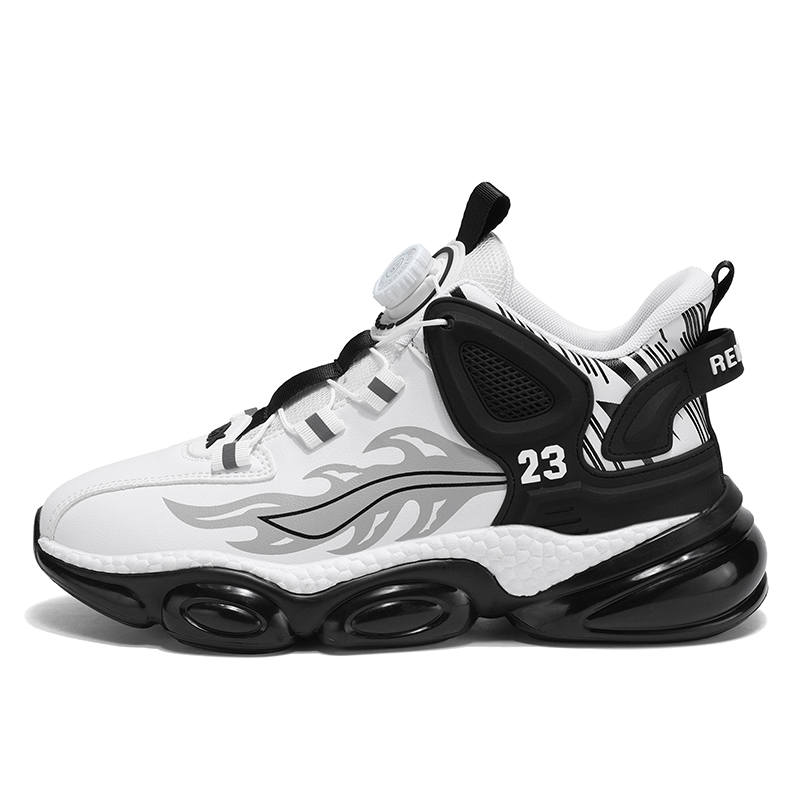 RENBEN Cushioning Slip Resistant Height Increasing Cushioning Slip Resistant Height Increasing Mid top Casual Shoes