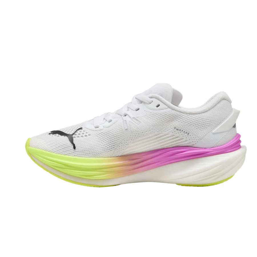 PUMA Abrasion Resistant Lightweight Wear resistant And Lightweight Low top Casual Shoes Women's White