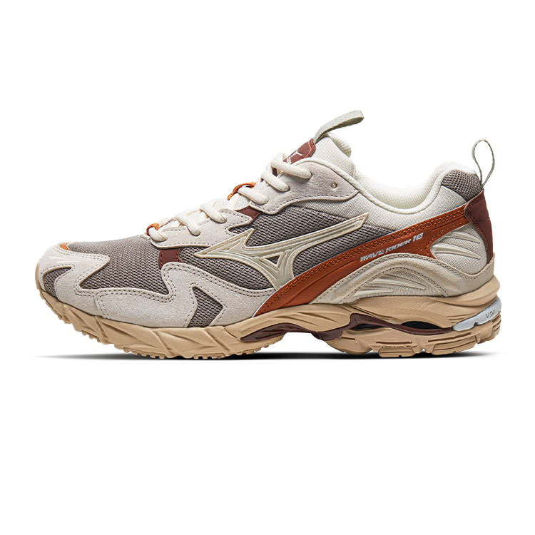 Mizuno Wave Rider 10 Vintage Khaki Sand Pumpkin Spice
