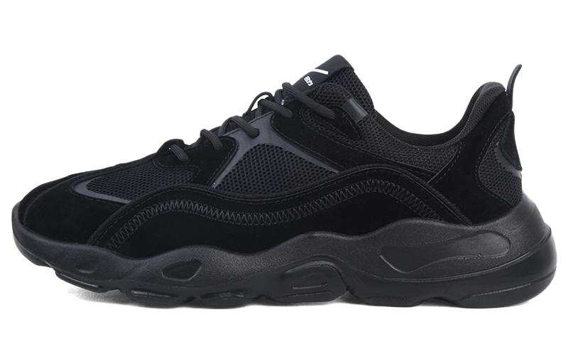 Warrior Slip Resistant Abrasion Resistant Low top Casual Shoes Men's Black