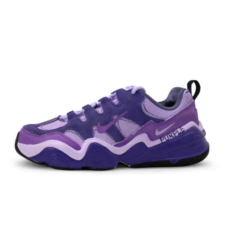 Nike Nike Tech Hera Evangelion Cushioning Lightweight Low top Casual Shoes Unisex Triple Purple