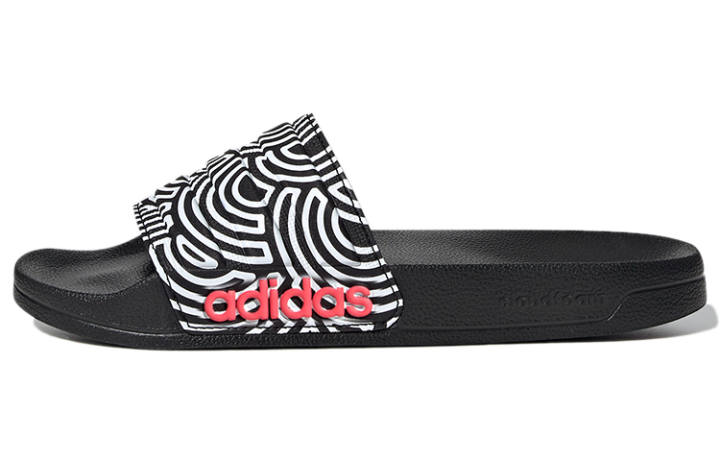 Adidas Adidas Adilette Shower Slipper 'Black White' Women's