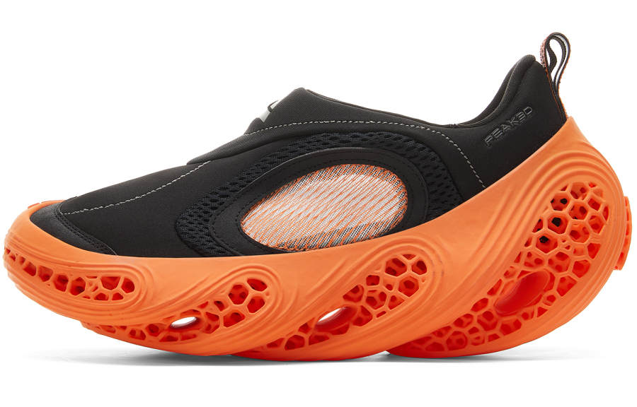 PEAK Cushioning Slip Resistant Abrasion Resistant Breathable Casual Shoes Men's Orange