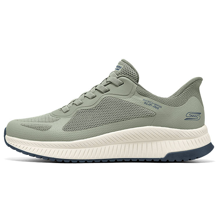 Skechers BOBS SQUAD 4 Abrasion Resistant Abrasion Resistant Low top Casual Shoes Men's Green