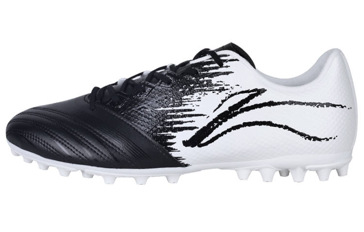 Li-Ning Li Ning Soccer Shoes Men's Low Top Standard White/Black