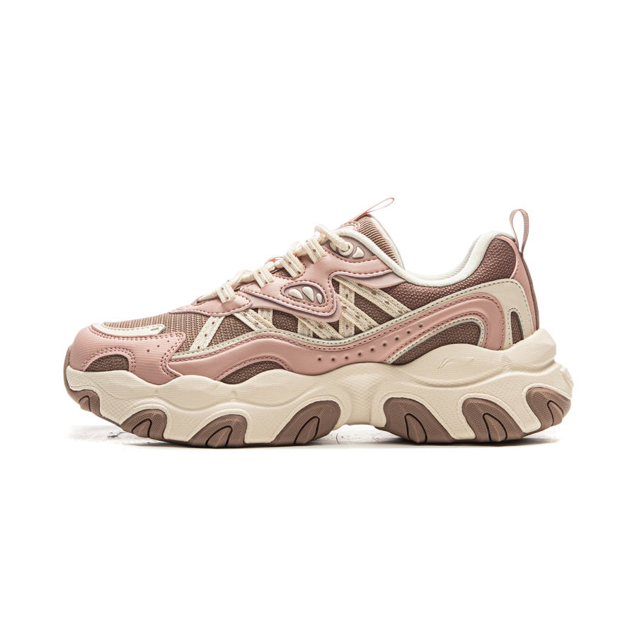 Li-Ning Li Ning Cat Paw Lite3 Slip Resistant, Abrasion Resistant, Breathable, Lightweight Low top Casual Shoes Women's