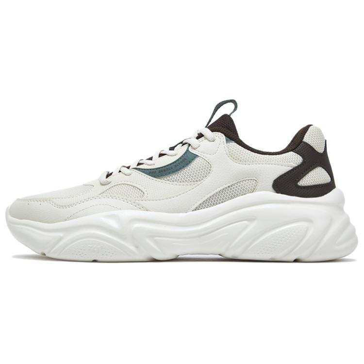 361° Mesh, Synthetic Leather Slip Resistant Abrasion Resistant Low top Casual Shoes Men's White