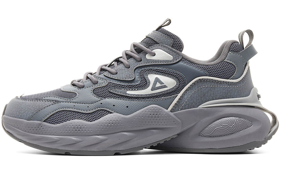PEAK Taichi Puffy Shoes Cushioning Slip Resistant Abrasion Resistant Height Increasing Rebound