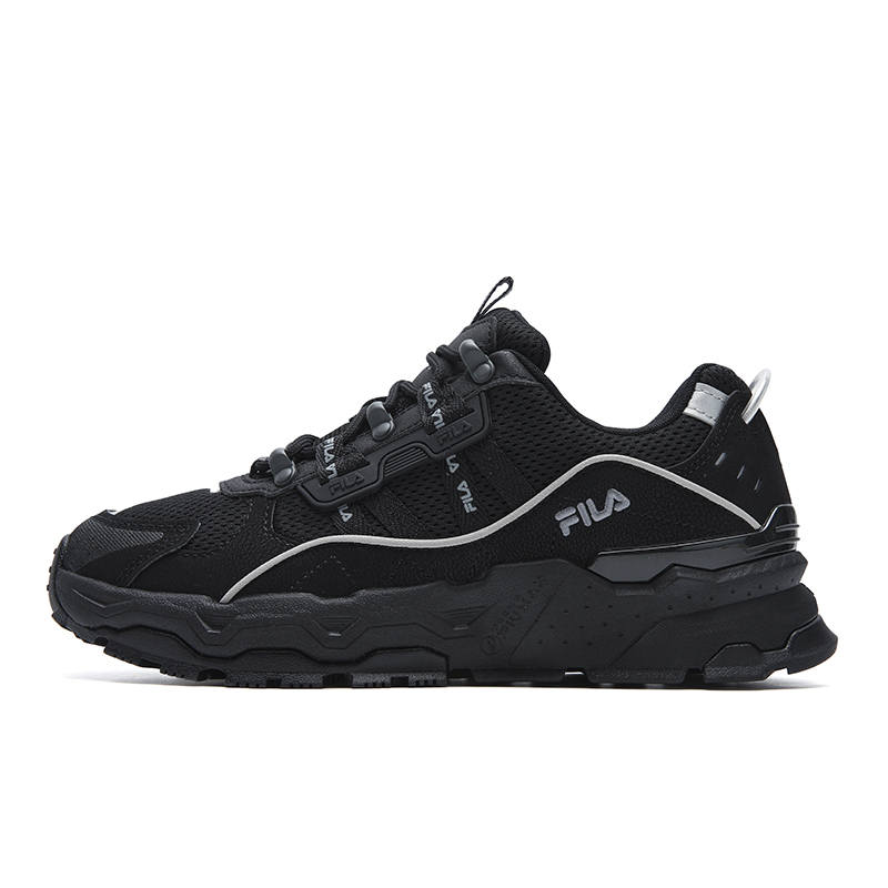 FILA Trek 1S Abrasion Resistant Breathable Casual Shoes Women's Black