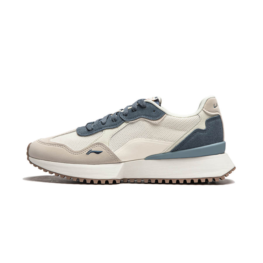 Li-Ning Li Ning Low top Casual Shoes Men's White Gray Blue