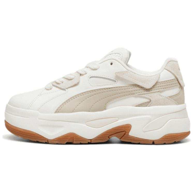 PUMA BLSTR SURREALC Abrasion Resistant Low top Casual Shoes Women's Khaki White