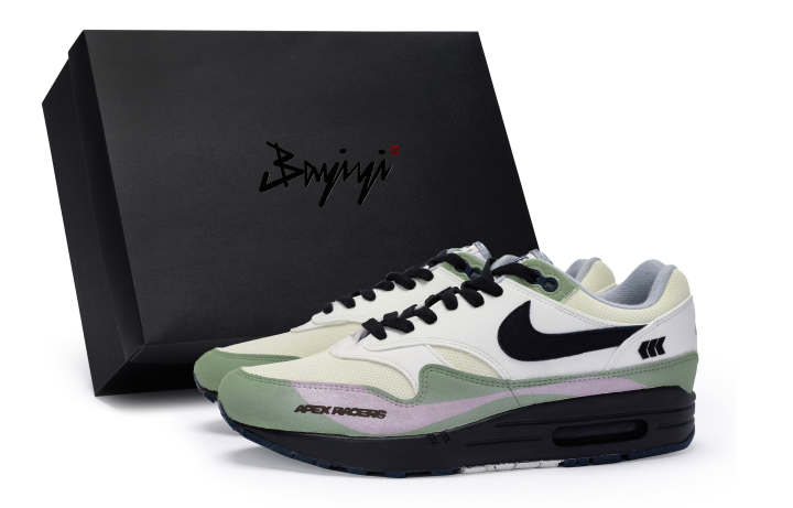 Nike Nike Air Max 1 811 Manufacturing, Top Racer, Special Shoe Box Slip Resistant Abrasion Resistant