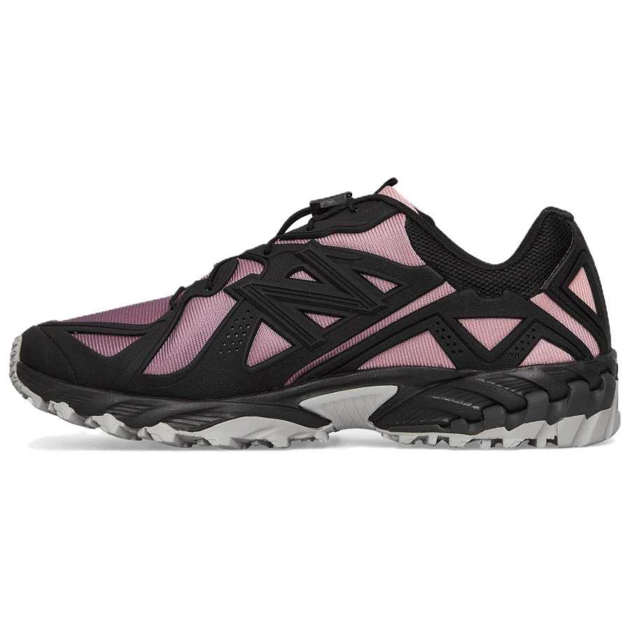 New Balance New Balance ML610 Cushioning, Wear Resistant Low top Casual Shoes Men's Black Pink
