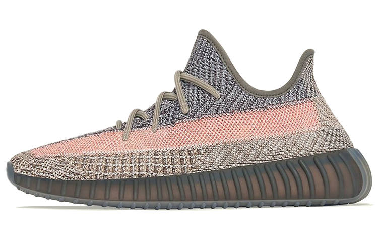Adidas Originals Yeezy Boost 350 V2 Volcanic Ash Stone' Mesh, Textile Low top Casual Shoes Unisex Gray Stone