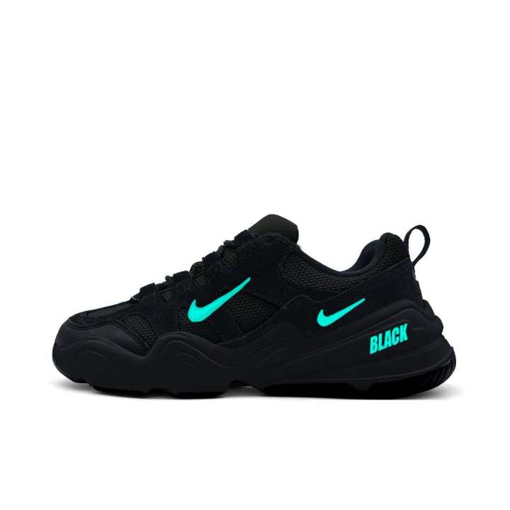 Nike Nike Tech Hera Low top Casual Shoes Unisex Black Green