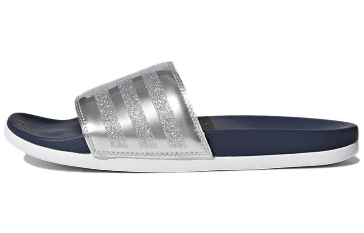 Adidas Adidas Adilette Cloudfoam Plus 'Silver Blue' Women's