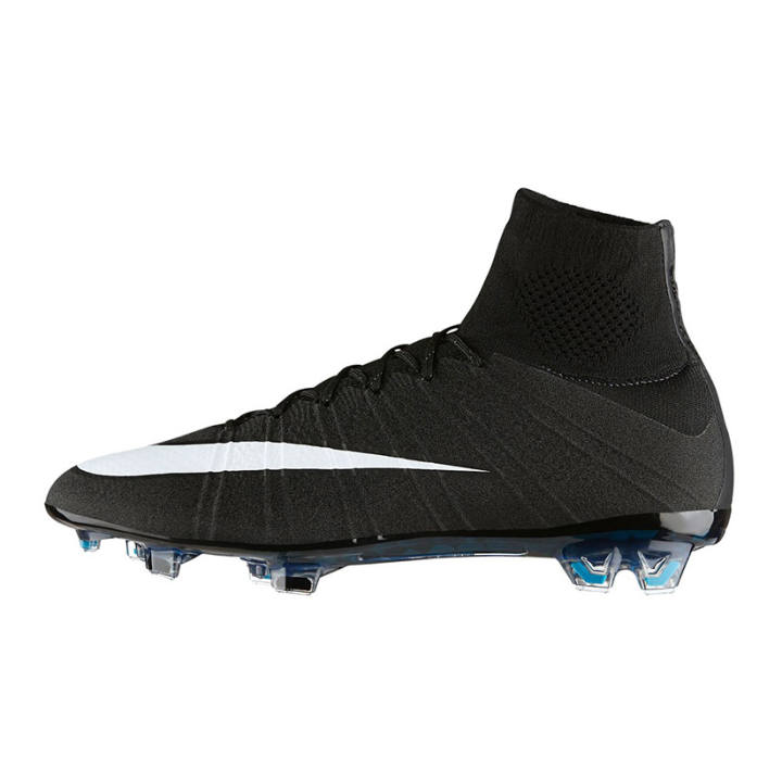 Nike Nike Mercurial Superfly Soccer Shoes Men's High Top Black/White/Blue