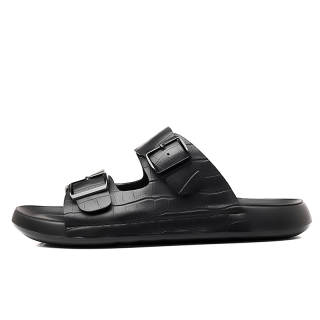 RUIYUNKA Abrasion Resistant Cushioning Slip Resistant Slide Slippers Men's