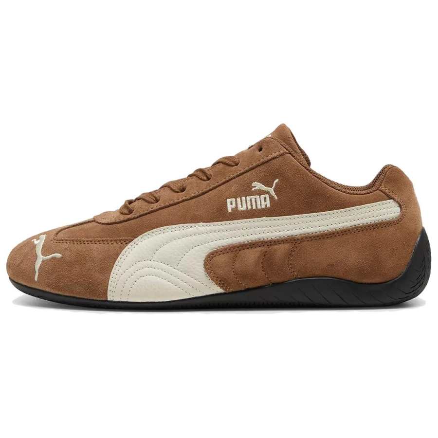 PUMA Speedcat Abrasion Resistant Low top Casual Shoes Unisex Coffee