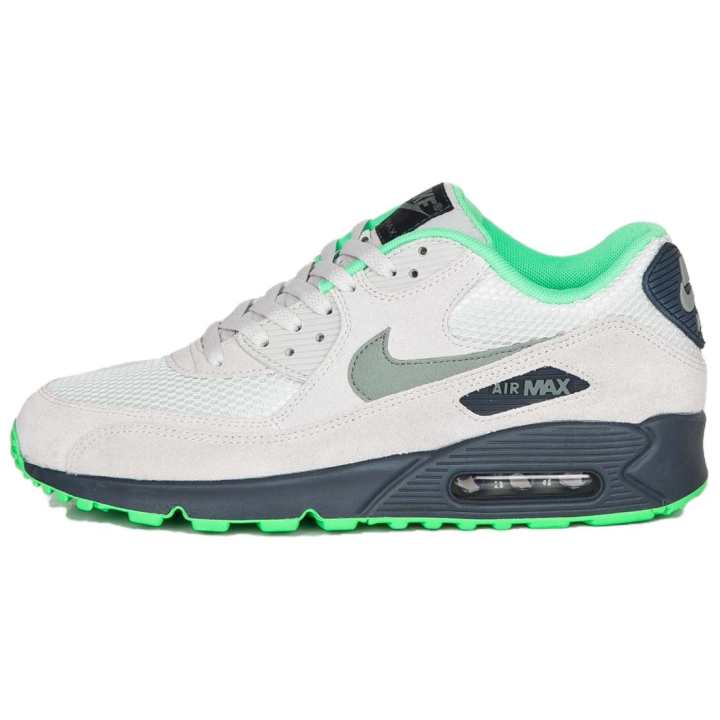 Nike Nike Air Max 90 Low top Casual Shoes Men's White Green