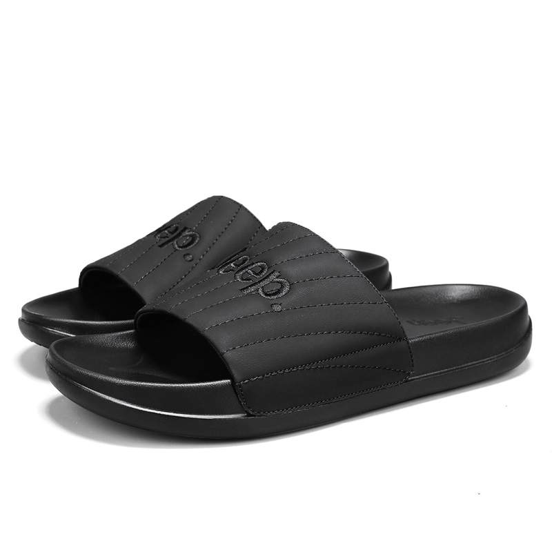 Jeep Abrasion Resistant, Odor Resistant, Quick Dry Cushioning Slide Slippers Men's