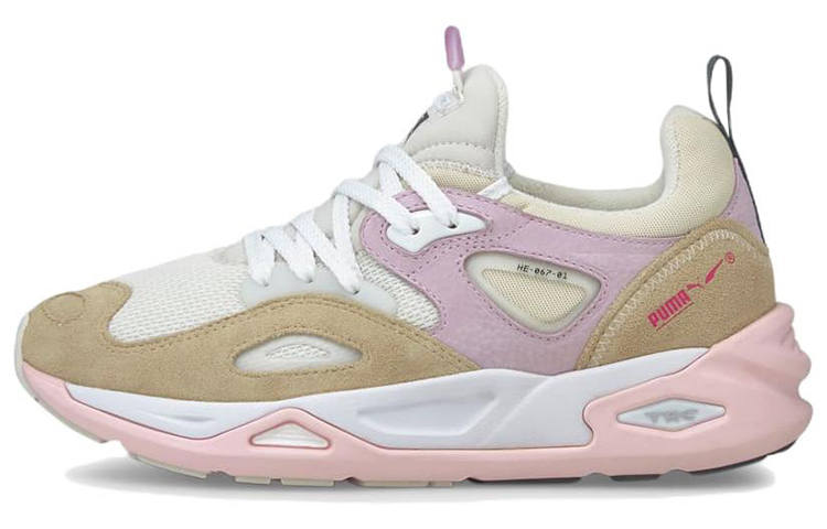 PUMA Trc Blaze Athleisure Casual Sports Shoe Unisex Brown White Pink