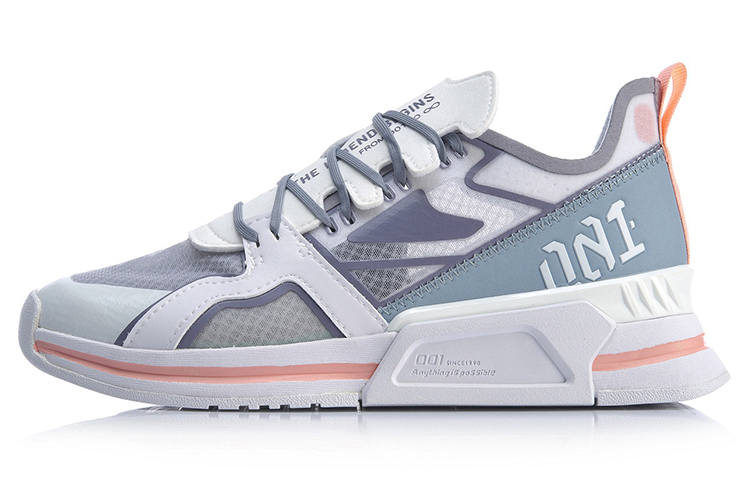 Li-Ning Li Ning 001 T1000 Low top Running Shoes Women's Celestial Blue