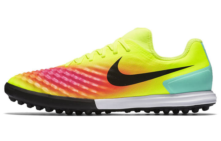 Nike Nike MagistaX Finale 2 TF Soccer Shoes Men's Yellow Red