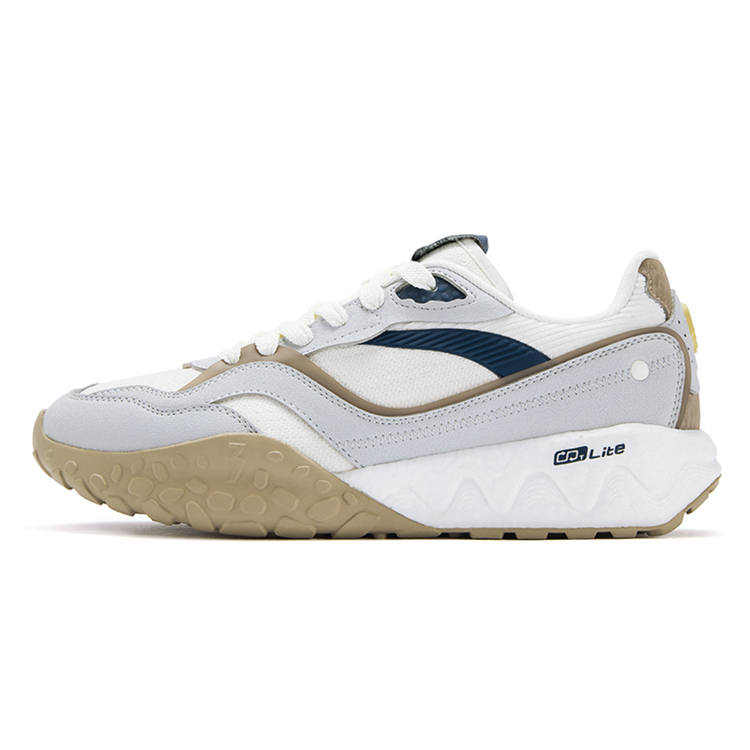 361° Crispy Cookies Abrasion Resistant Cushioning Low top Casual Shoes Men's Photon Gray