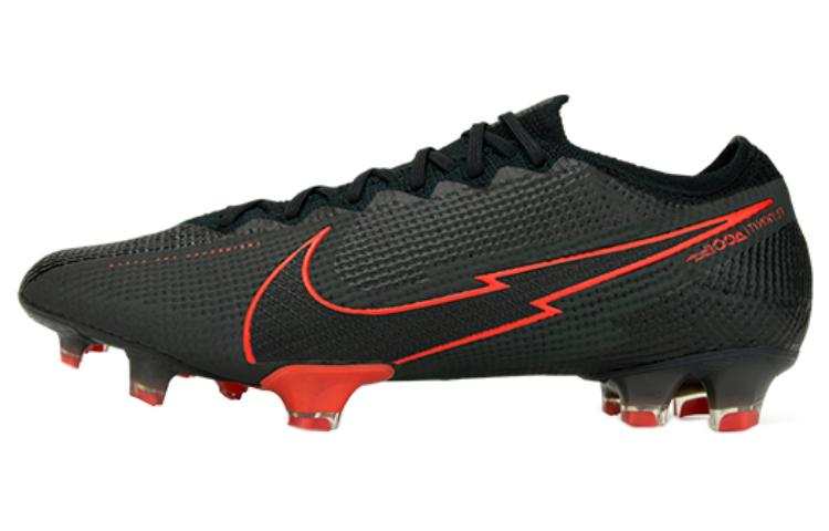 Nike Nike Mercurial Vapor 13 FG Firm Ground Slip Resistant Abrasion Resistant Soccer Shoes Men's Black