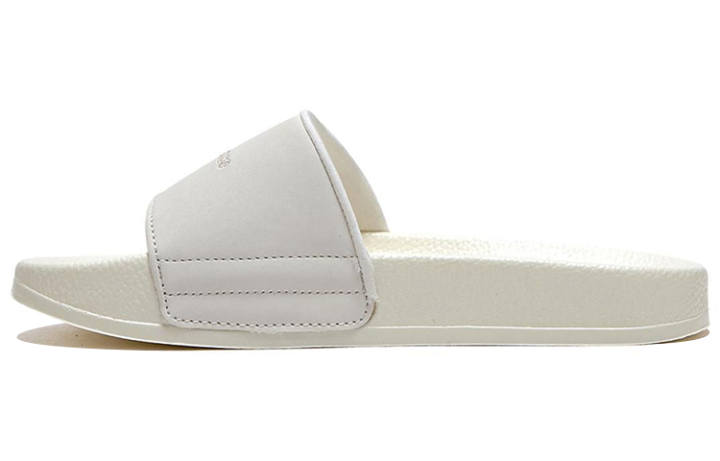 New Balance New Balance NB 1101 Synthetic Leather Slide Slippers Unisex Ivory