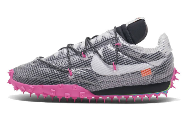 Nike Nike X Off White Waffle Racer 'Fuchsia' Women's