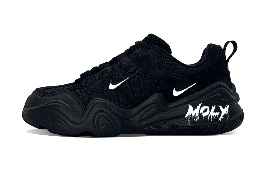 Nike Nike Tech Hera Night Kiss Wear resistant And Lightweight Low top Casual Shoes Unisex Black White