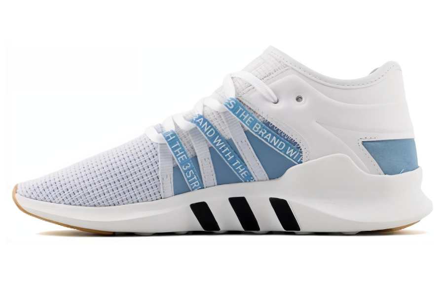 Adidas Originals EQT Racing ADV Slip Resistant Lightweight Non slip Lightweight Mid top Casual Shoes Women's Light Blue