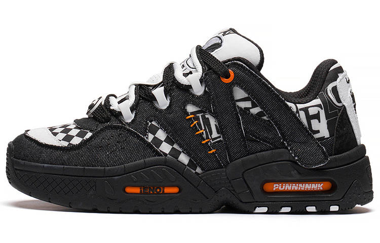 Li-Ning Li Ning CF Retro Series, Yu 2.0 Halloween Low top Casual Shoes Unisex Black White