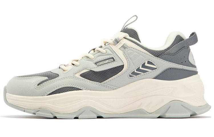 361° Abrasion Resistant Abrasion Resistant Low top Sports Casual Shoes Women's Gray